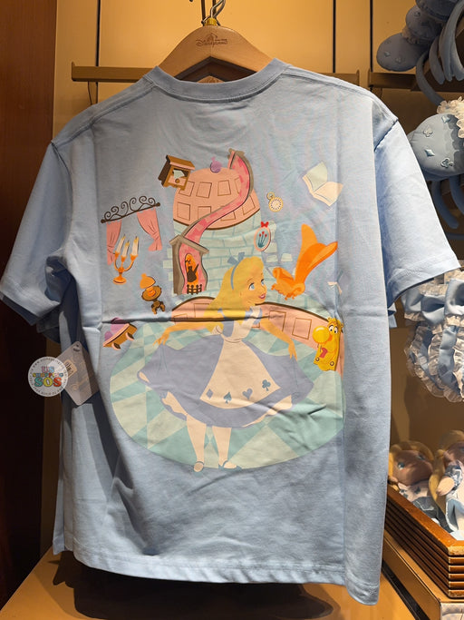 HKDL - 2026 Alice in the Wonderland 75 Anniversary x T Shirt for Adults