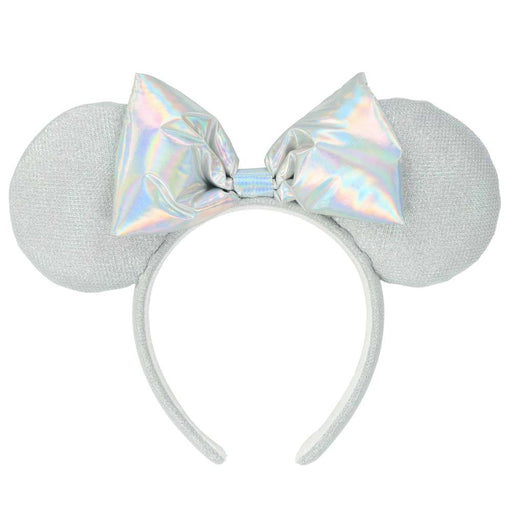 TDR - Minnie Mouse Glittering Metallic Ear Headband Color: Silver (Release Date: May 8, 2025)