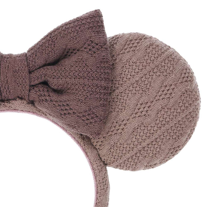 TDR - Minnie Mouse Brown Color Tone Knit Ear Headband (Release Date: Nov 20, 2025)