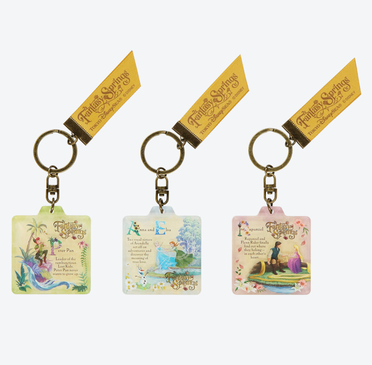 TDR - Fantasy Springs Theme Collection x Keychains Set
