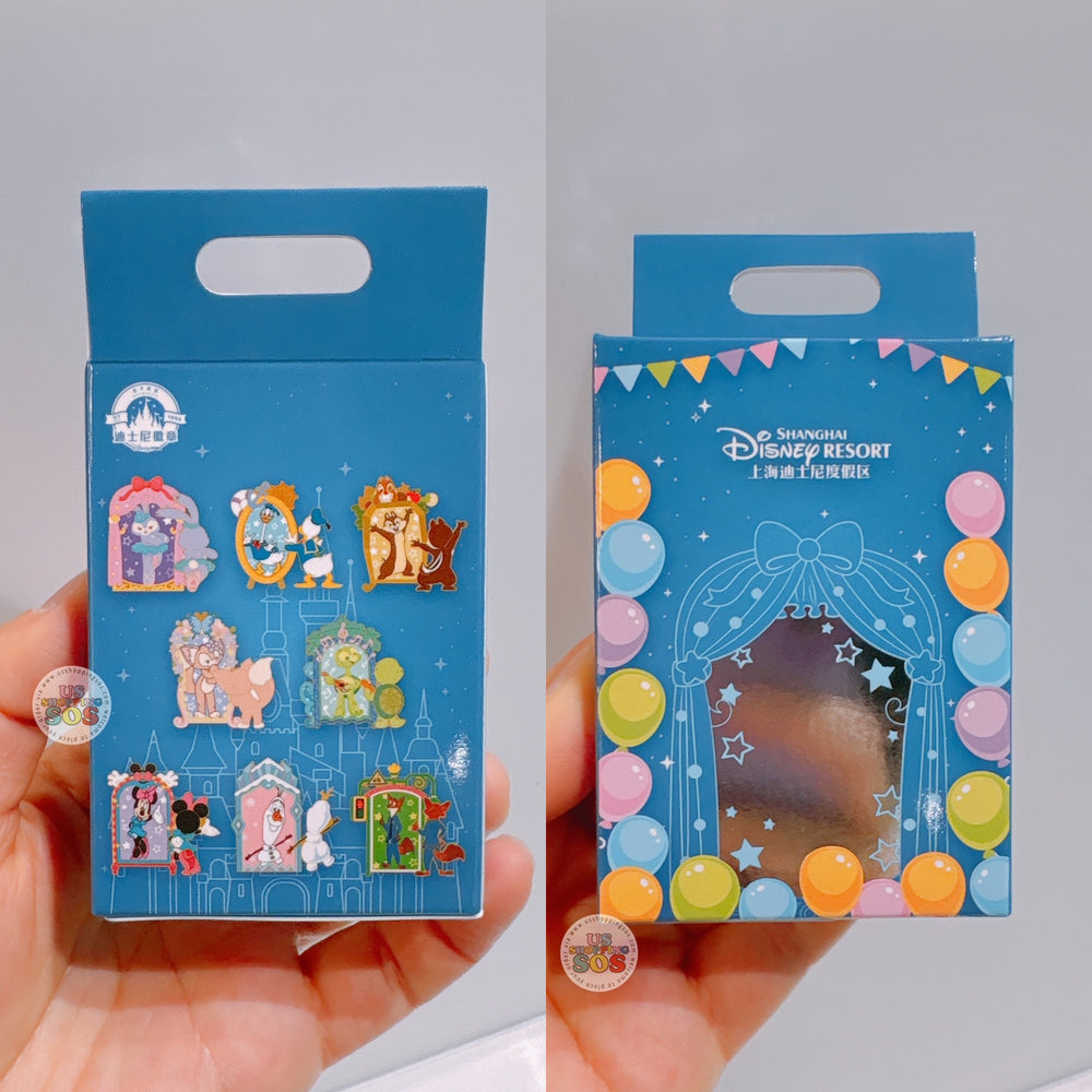 SHDL - 2025 Pin Trading Fun Day Collection x Disney Characters "Distorting Mirror" Mystery Pin Blind Box