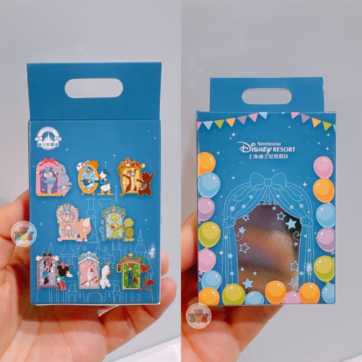 SHDL - 2025 Pin Trading Fun Day Collection x Disney Characters "Distorting Mirror" Mystery Pin Blind Box