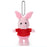 Japan Takara Tomy - Winnie the Pooh 100th Anniversary x Piglet Red Shirt Pop Ball Plush Keychain (Release Date: Jul 18, 2026)