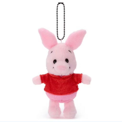 Japan Takara Tomy - Winnie the Pooh 100th Anniversary x Piglet Red Shirt Pop Ball Plush Keychain (Release Date: Jul 18, 2026)