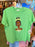 DLR/WDW - Disney Princess - Tiana Portrait Icon & Signature Neon Green T-shirt