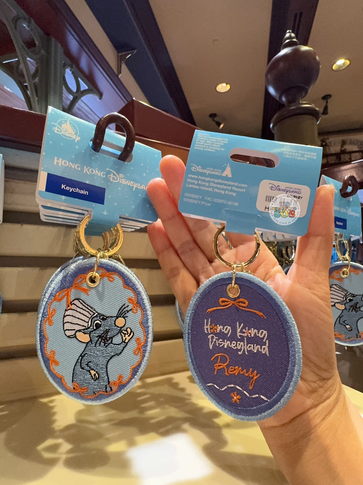 HKDL - 2026 Hong Kong Disneyland Embroidered Keychain x Remy