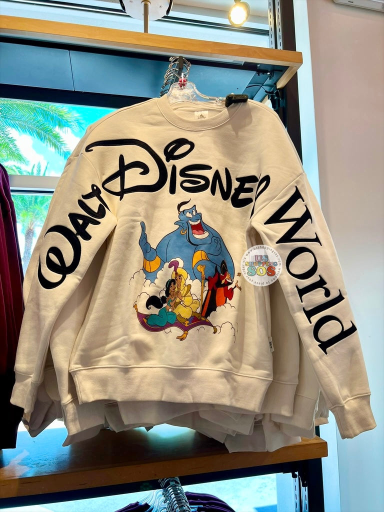 Disney - ソル様 DLR/WDW - Aladdin 2026 - Aladdin, Jasmine, Genie & Jafar Park Logo