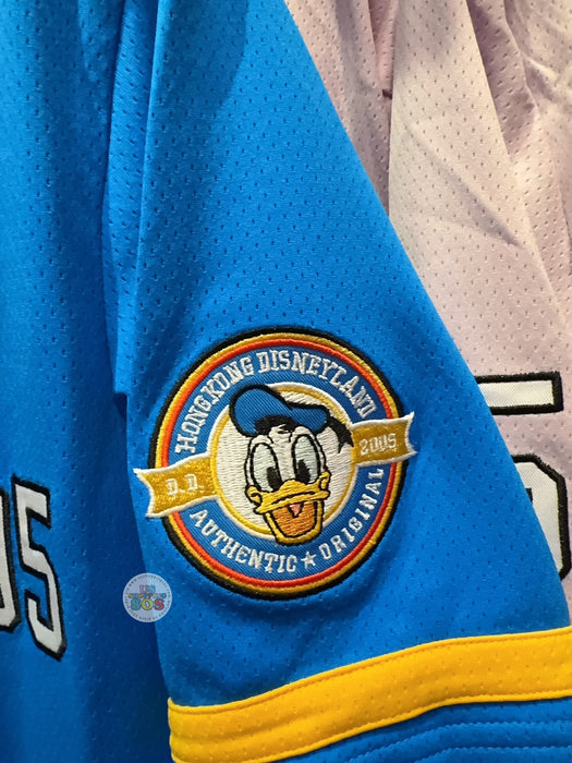 HKDL - 2026 Donald Duck with Hong Kong Disneyland Wordings Baseball Jersey for Adults