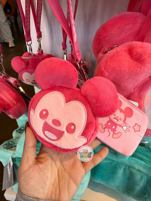 DLR/WDW - Candy Pastel 2026 - Mickey Mouse Plush Coin Pouches Wristlet
