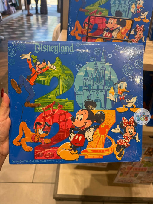 DLR/WDW - Park Logo 2027 16-Month Calendar