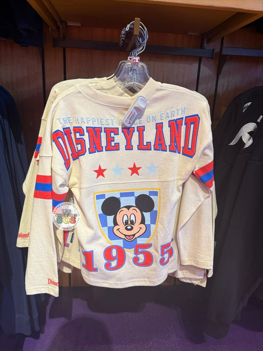 DLR/WDW - Spirit Jersey Mickey Disneyland 1955 Cream Pullover (Kids)