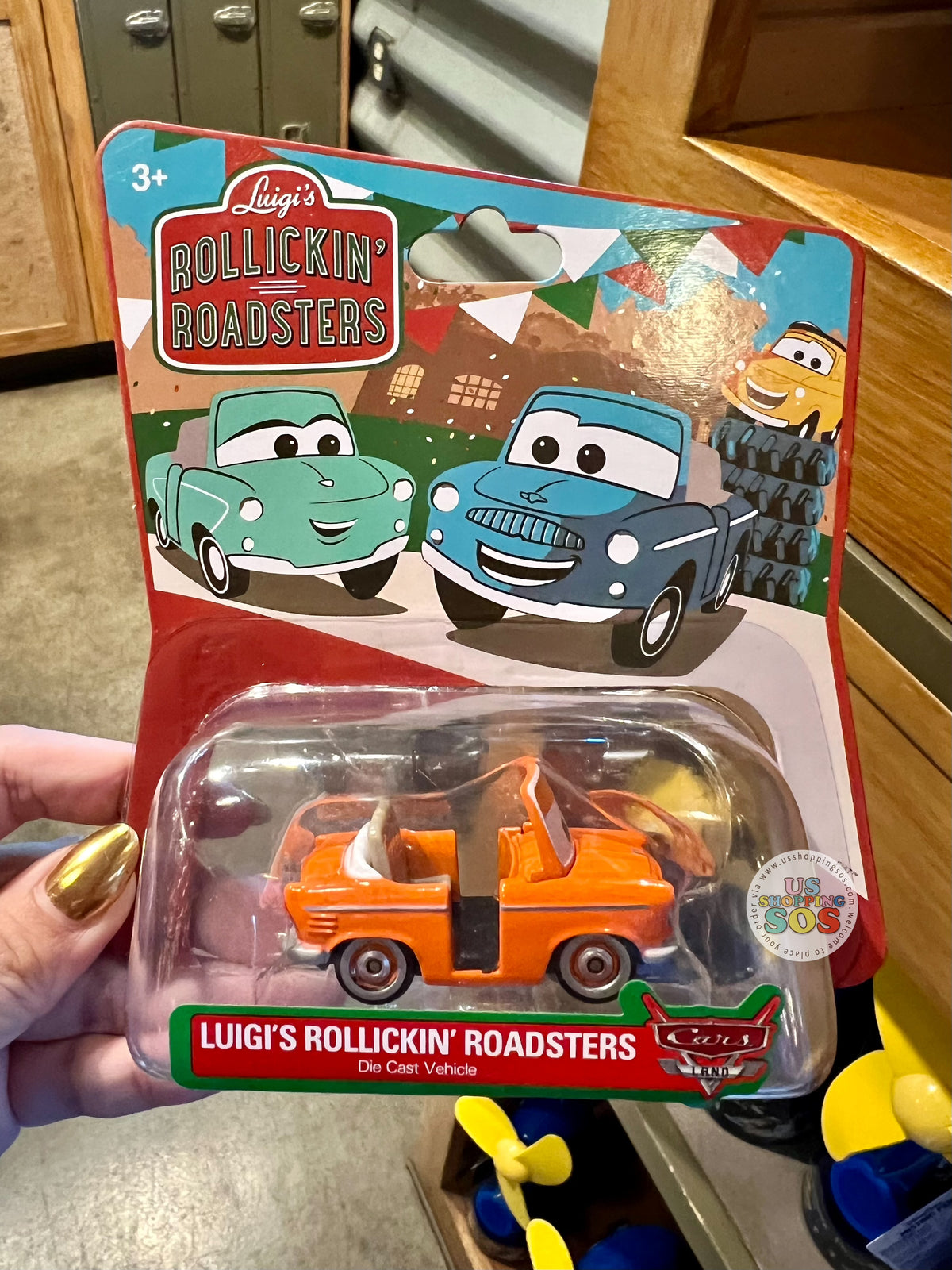 DLR - Carsland - Luigi's Rollickin' Roadster Die Cast Vehicle