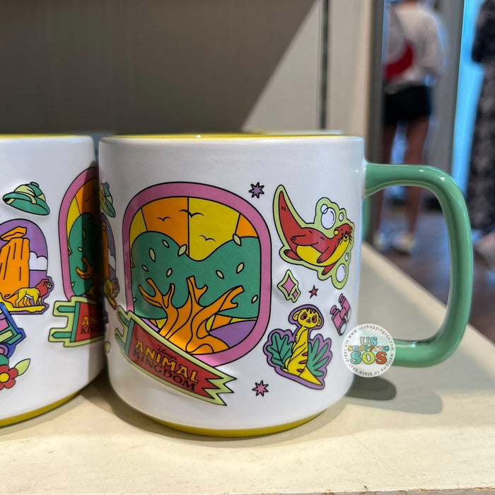 WDW - Starbucks Neon Iconography - “Disney’s Animal Kingdom” Ceramic Mug 14oz