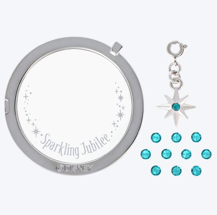 TDR - Tokyo DisneySea 25th Anniversary "Sparkling Jubilee" Build Your Own Locket Collection x Cover & Charm Set Color: Silver & Green (Release Date: Apr 8, 2026)