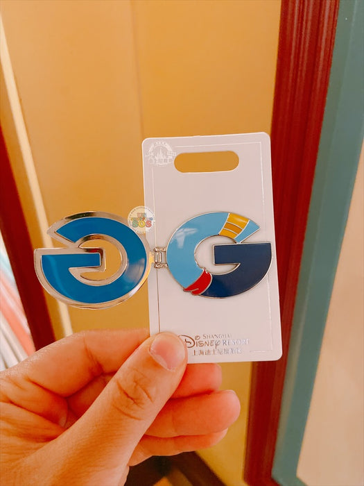 SHDL - Disney Character English Alphabet ‘G’ Genie Pin