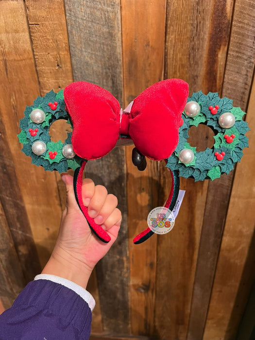 DLR/WDW - Christmas 2025 - Christmas Wreath Ear Headband
