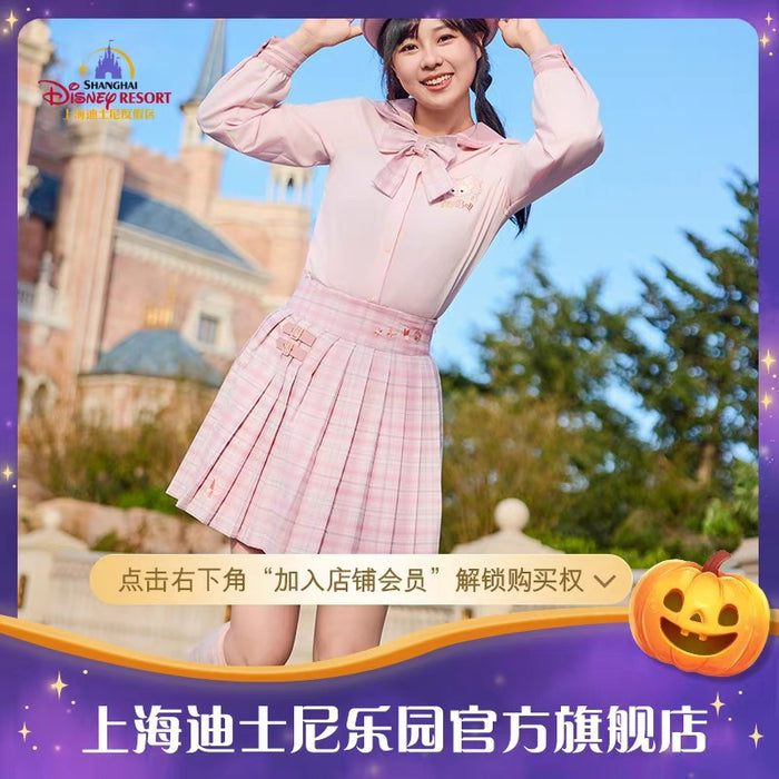 SHDL - Duffy & Friends Campus Style x LinaBell Checkered Pattern Socks for Adults