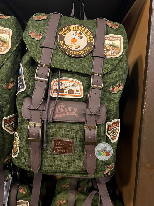 WDW - Disney’s Fort Wilderness Resort & Campground - Loungefly Mickey Patches Camping Backpack