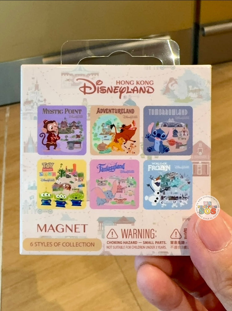 HKDL - Park Attractions 2026 - Mystery Magnet (Contains One Randomly Design)
