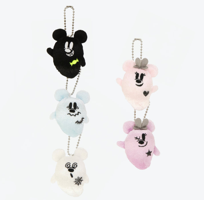 TDR - Halloween 2024 Collection x  Mickey & Minnie Mouse Boo/ Ghost Mystery Plush Charm Whole Box (Release Date: Sept 19, 2024)