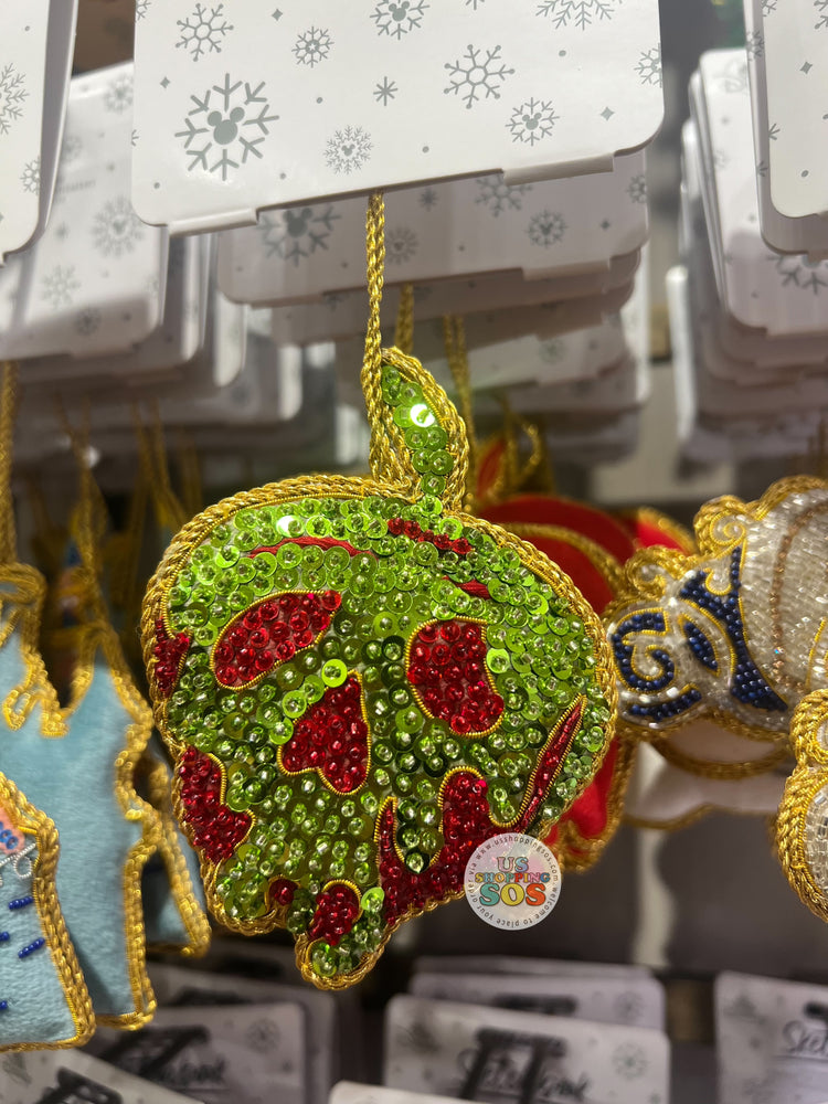 DLR/WDW - Snow White and the Seven Dwarfs - Poison Apple Beaded Bling Bling Ornament