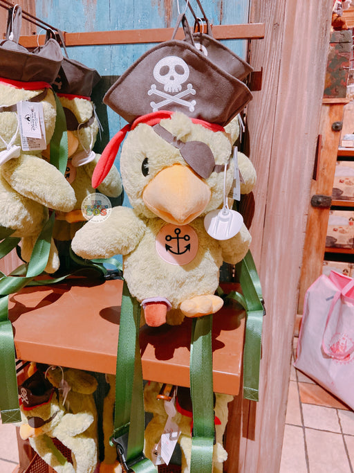 SHDL - Pirates of the Caribbean Barker Bird Plush Toy Shaped Backpack