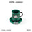 Starbucks China - Harry Potter x Starbucks - Slytherin Color Changing Ceramic Mug with Coaster 365ml