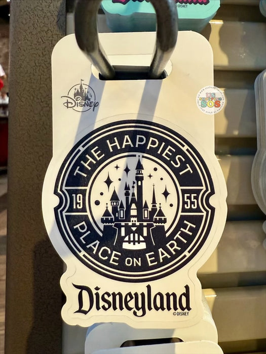 DLR/WDW - Vinyl Decals 2026 - The Happiest Place on Earth 1955 Disneyland Logo