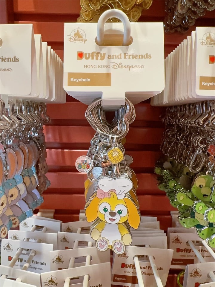 HKDL - Duffy & Friends ‘Moving’ Head Metal Keychain x CookieAnn