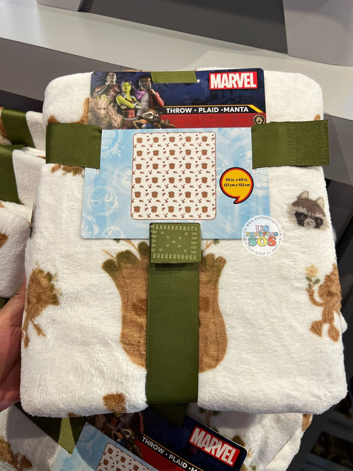 DLR/WDW - Marvel Chibi Groot All-Over-Print Blanket 50” x 60”