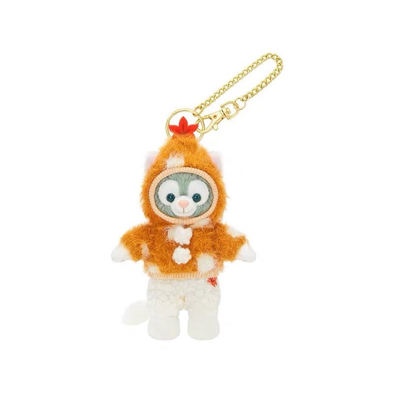 SHDL - 2026 Duffy & Friends Autumn Moments Collection x Gelatoni Plush Keychain (Release Date: Oct 22, 2026)