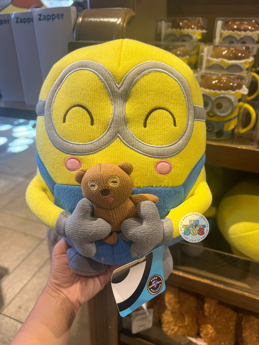 Universal Studios - Despicable Me Minions - Knitted Bob with Tim Cutie Plush Toy