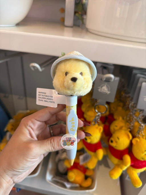 DLR/WDW - Pooh & Friends Summer Garden 2026 - Winnie the Pooh Face Icon Plush Pen