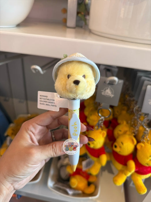 DLR/WDW - Pooh & Friends Summer Garden 2026 - Winnie the Pooh Face Icon Plush Pen