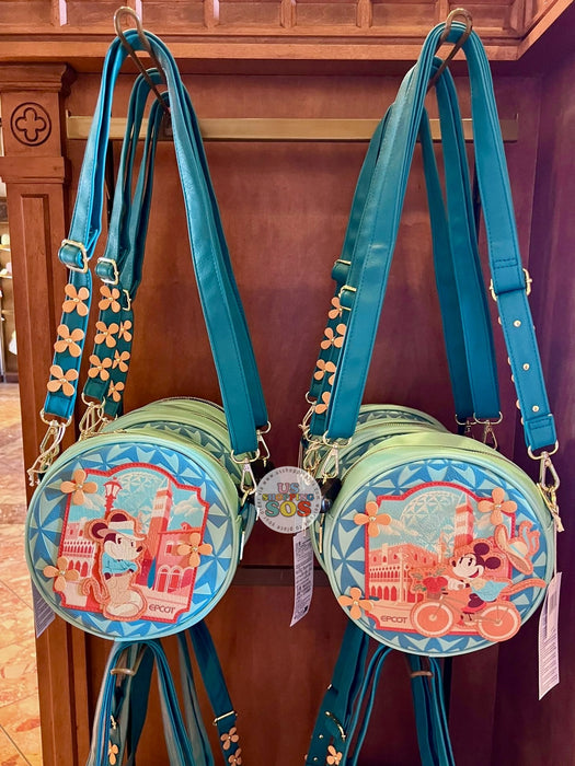 WDW - Epcot World Showcase Italy - Mickey & Minnie Loungefly Crossbody Bag