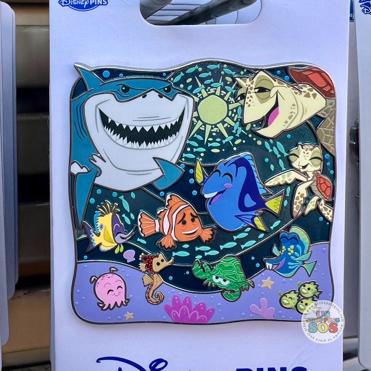 DLR/WDW - Finding Nemo Supporting Cast Pin — USShoppingSOS