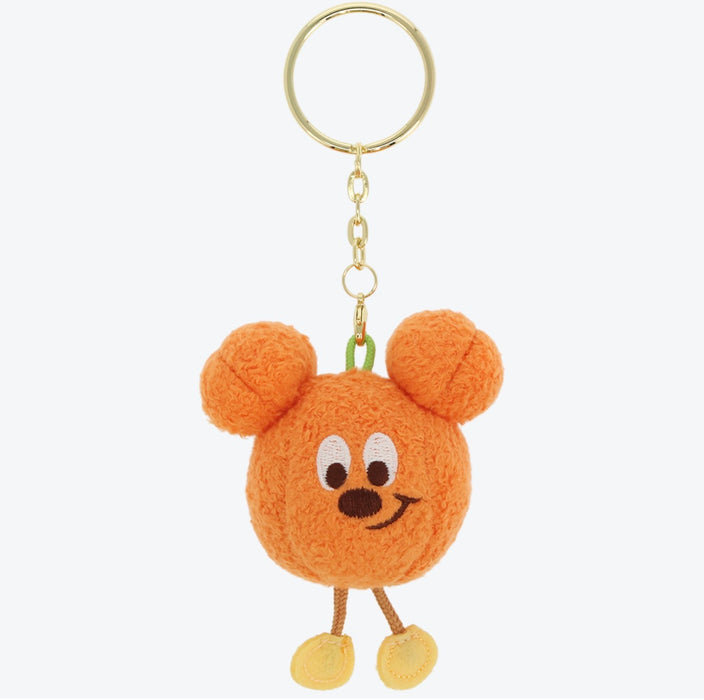 TDR - 2026 Disney Halloween x Mickey & Minnie Mouse 'Scared Ghost & Pumpkin Lantern Collection x Pumpkin Lantern Plush Keychains Set of 3 (Release Date: Sept 15, 2026)