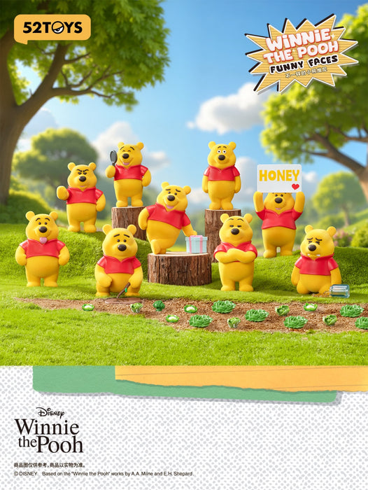 China Disney Collaboration - Winnie the Pooh Funny Faces Figure