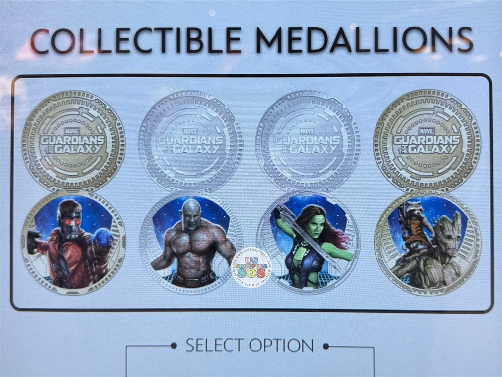 WDW - Color Collectible Medallions 2026 - Epcot The Guardians of the Galaxy
