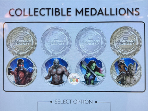 WDW - Color Collectible Medallions 2026 - Epcot The Guardians of the Galaxy