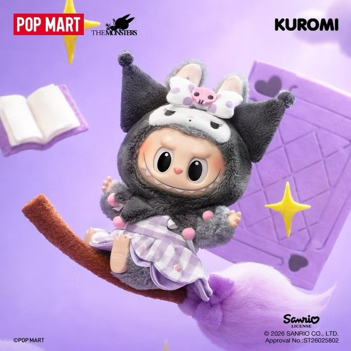 Popmart x The Monsters x Sanrio Characters Vinyl Plush Keychain Random Secret Box