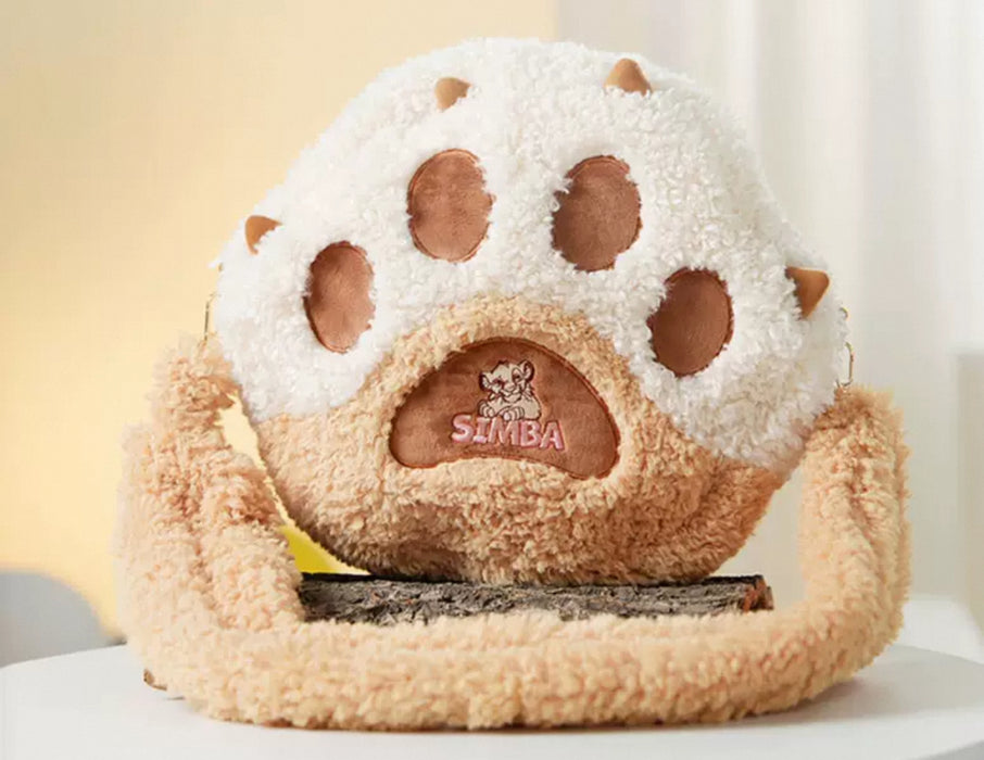 China Exclusive- Lion King Simba Paw Shaped 2 Ways Bag