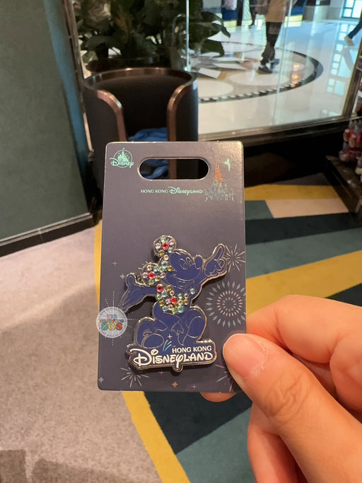 HKDL - Hong Kong Disneyland 20th Anniversary “Magic Night” Collection x Mickey Mouse Pin Badge