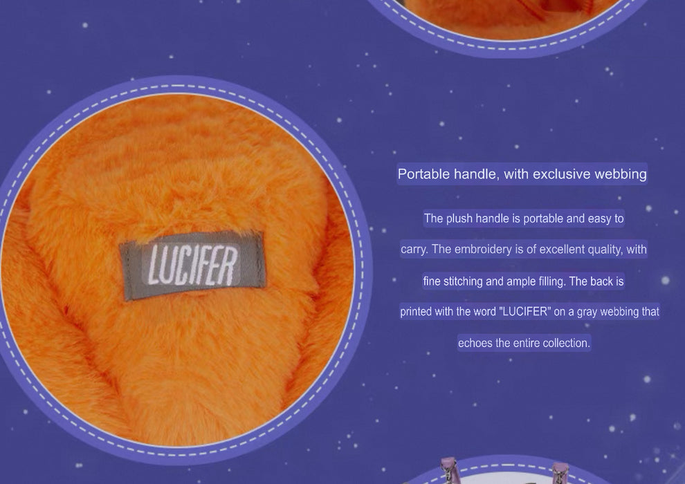 SHDS - 2026 Cat Days Collection x Lucifer Big Face Pumpkin Shaped Plushy Handbag (Release Date: Feb 10, 2026)
