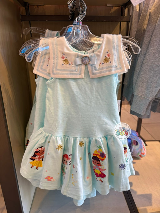 DLR/WDW - It’s a Small World 2026 - Light Blue Woven Dress (Kids)