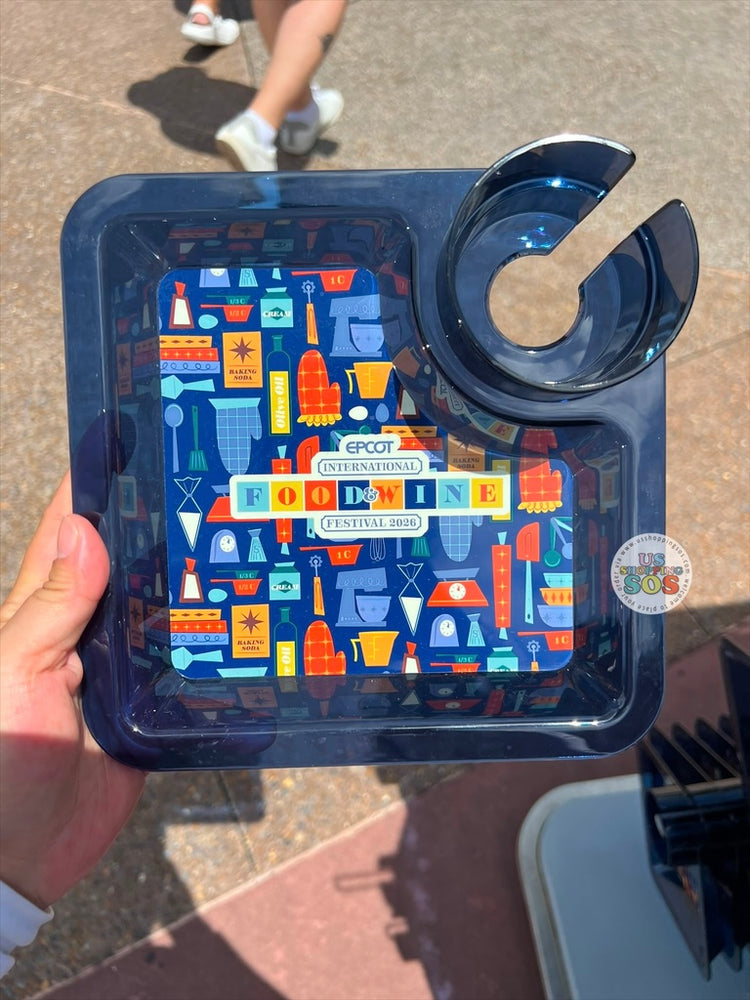 WDW - Epcot Food & Wine Festival 2026 - Festival Logo Serving Tray