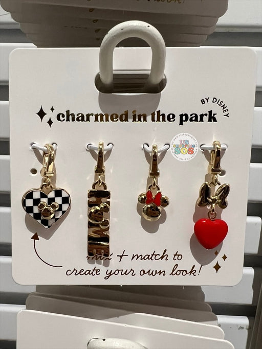 DLR/WDW - Charmed in the Park - Minnie Charm Set