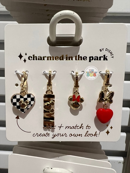 DLR/WDW - Charmed in the Park - Minnie Charm Set