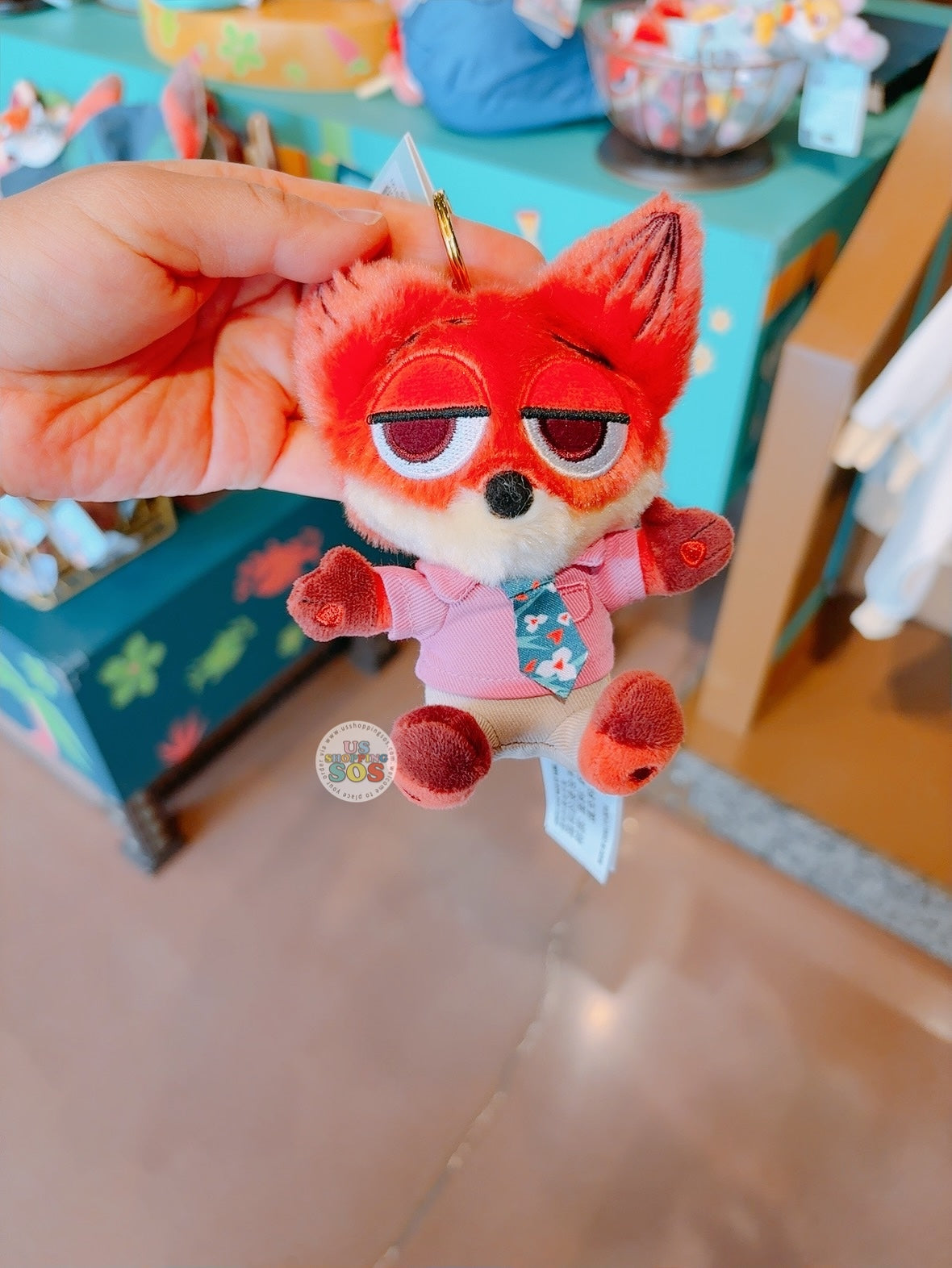 SHDL - Zootopia 2 x Nick Wilde Plush Keychain — USShoppingSOS