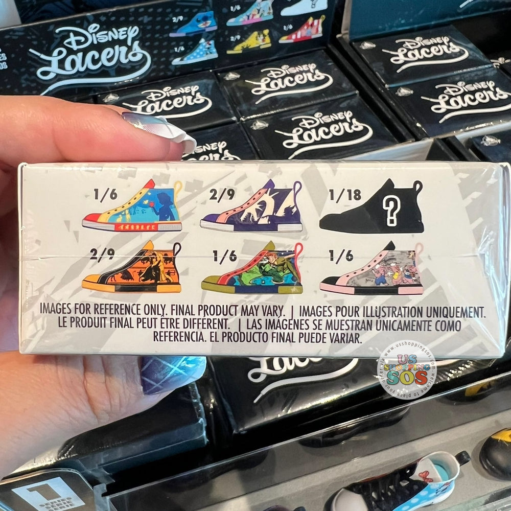 DLR/WDW - Disney Lacers - Converse-Style Sneaker Vinyl Mystery Box Series 2